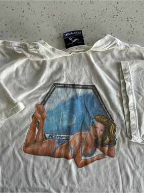 000 - VINTAGE 90s KIRRA LEGENDARY POINTBREAK SURF Y2K T SHIRT